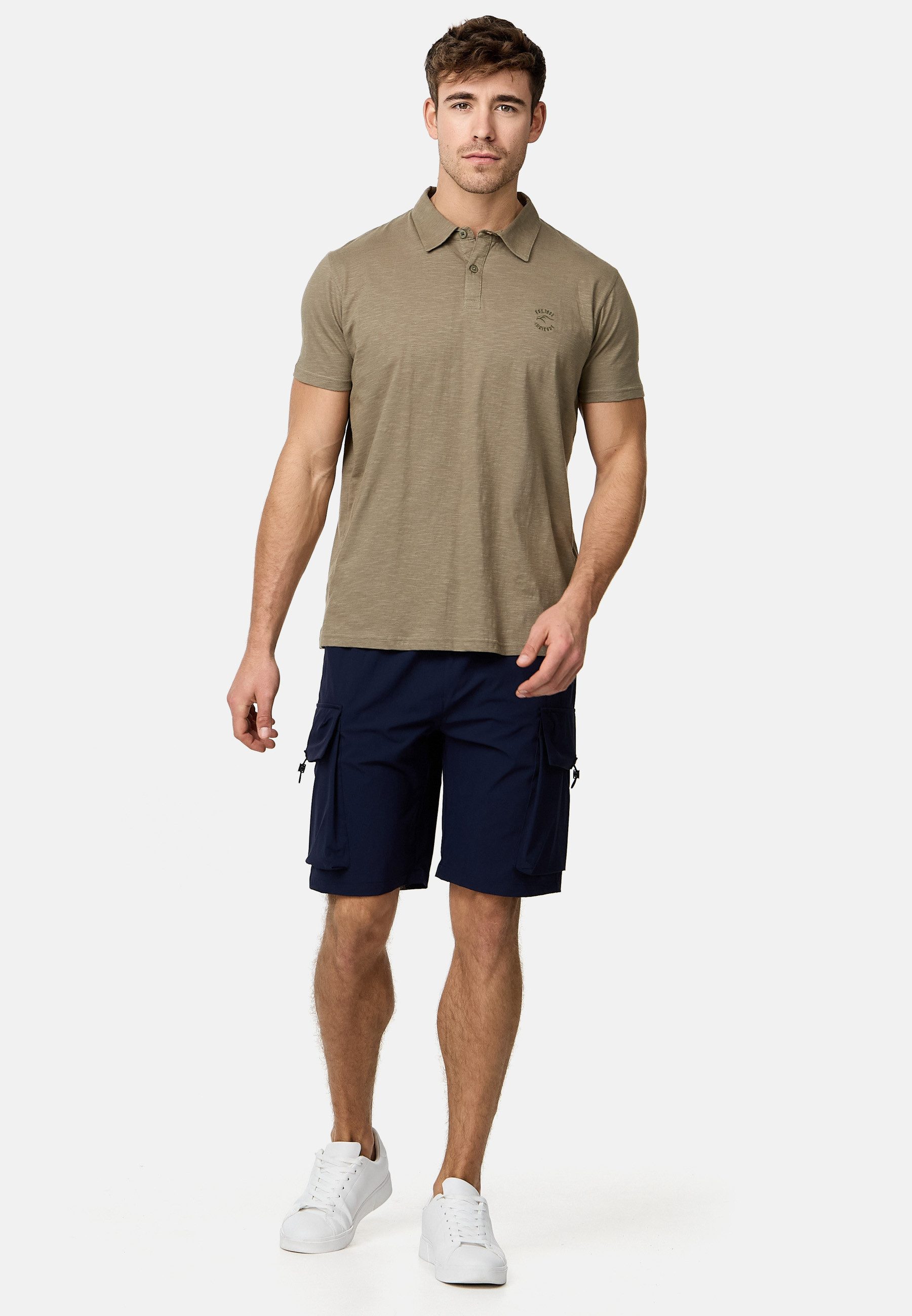 Indicode Poloshirt Herren INEddard Polo Shirt Herrenshirt Poloshirt aus 100% Baumwolle