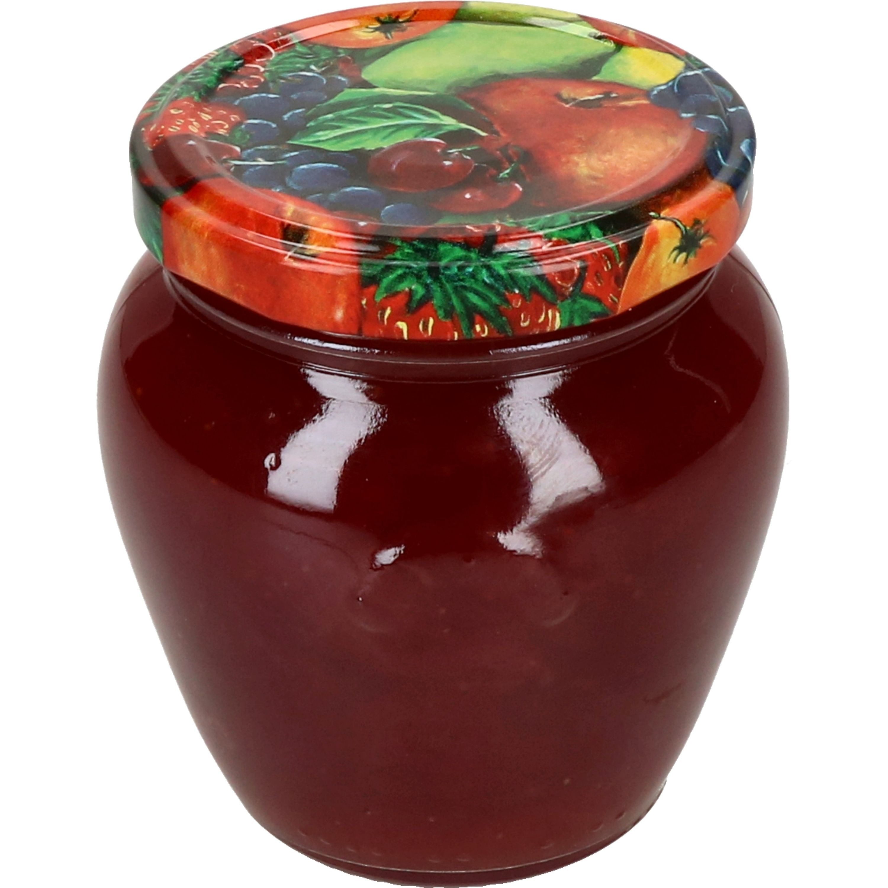 MamboCat Vorratsglas 20er Set Marmeladenglas Vaso Orcio 314ml + To63 Deckel Obst, Glas – Bild 4 von 5