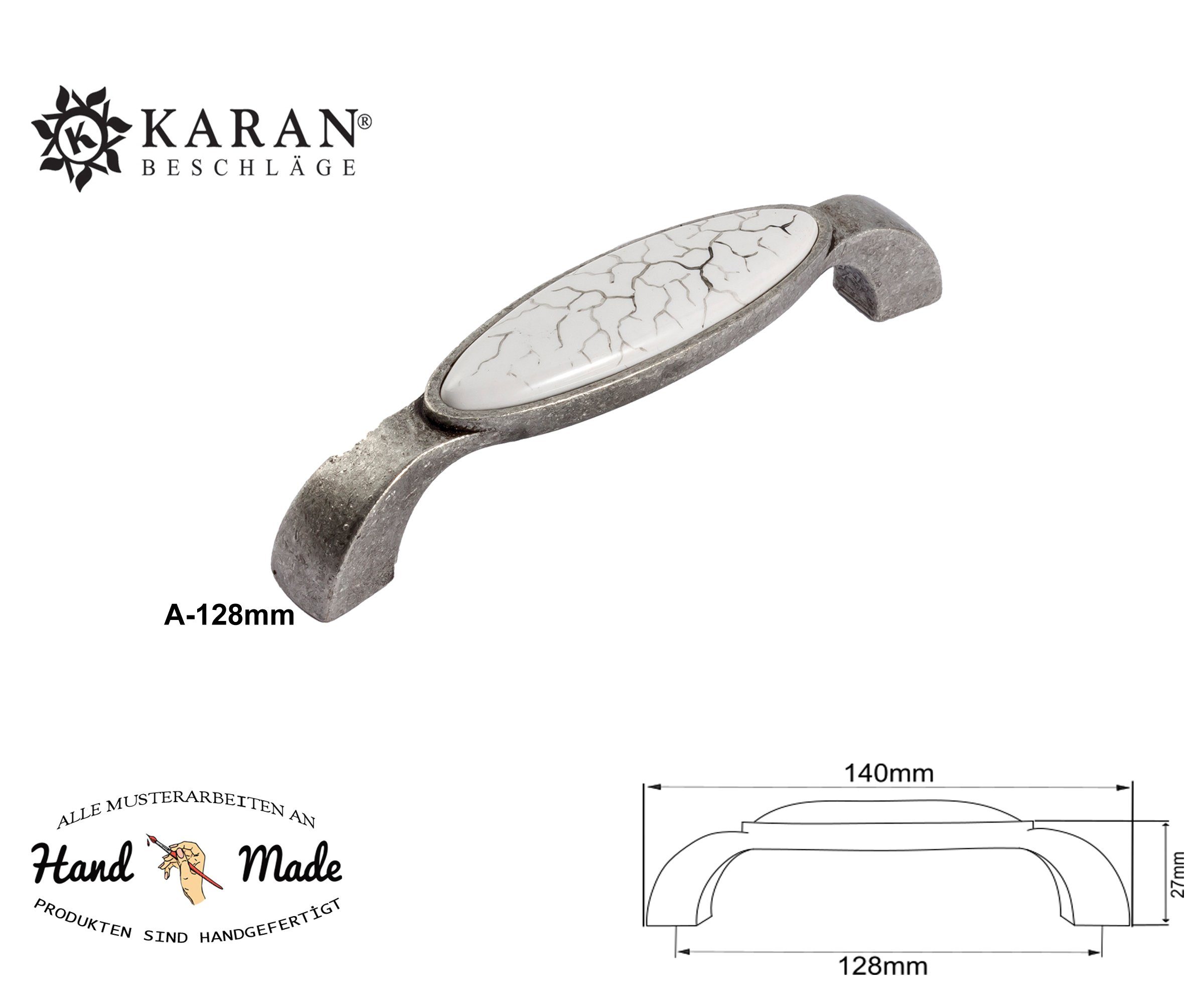 Porzellan Möbelgriff Handbemalt BESCHLÄGE KARAN Schrankgriff, Möbelgriff, Schubladengriff,