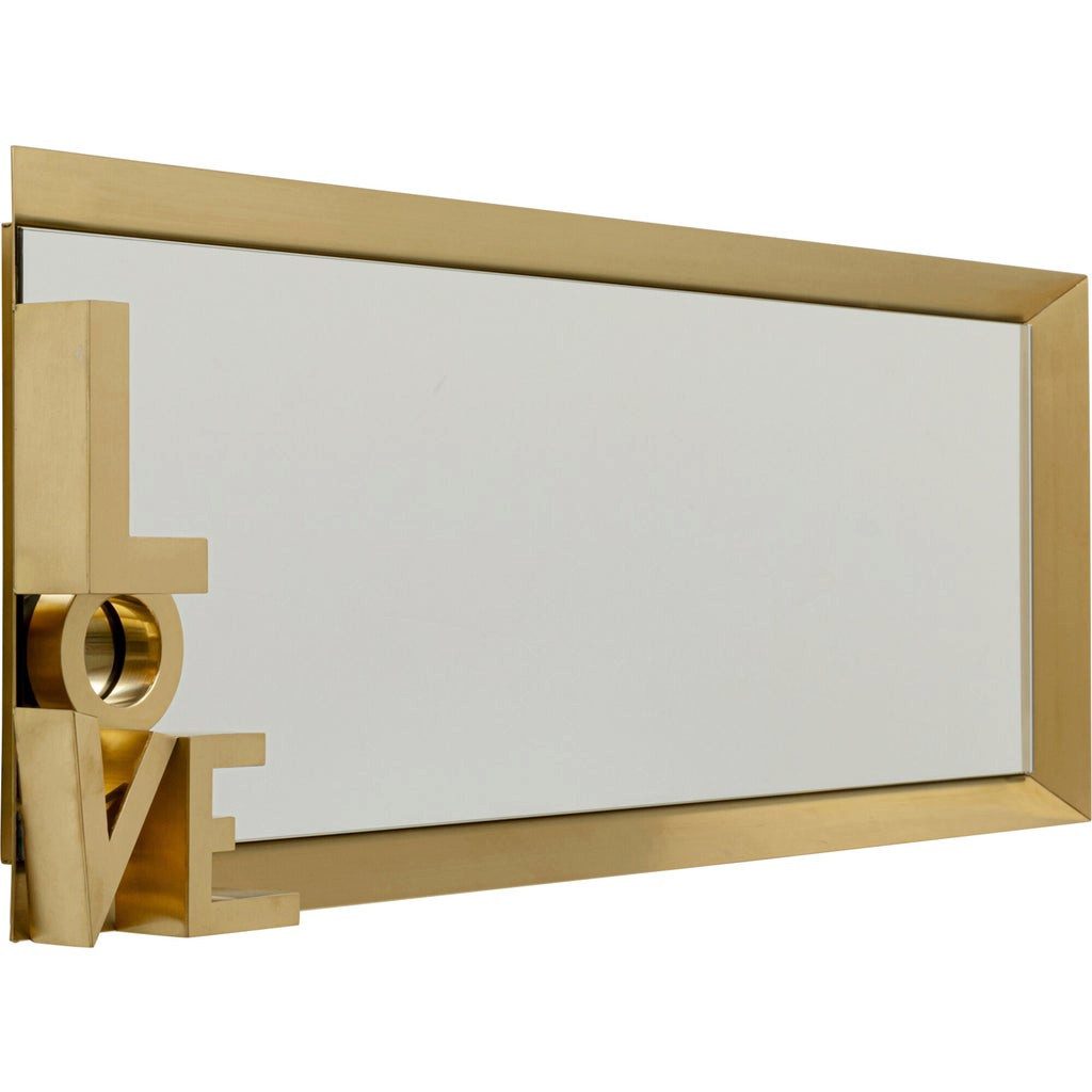 Kare Design Wandspiegel Love Letters, 40x70 cm