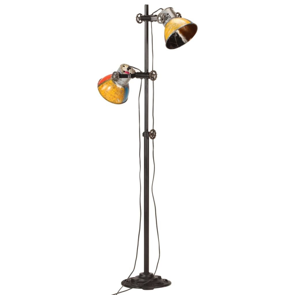 vidaXL Deckenleuchte Stehlampe mit 2 Lampenschirmen günstig online kaufen