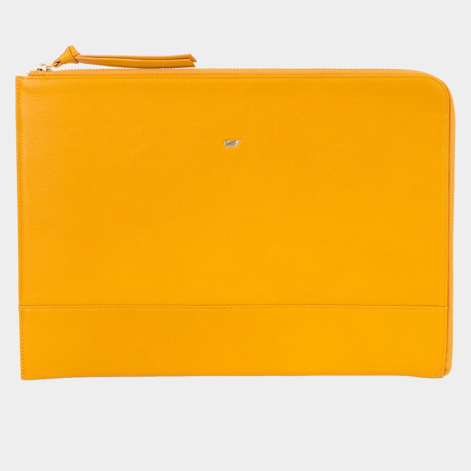 Braun Büffel Laptoptasche Laptophülle tangerine
