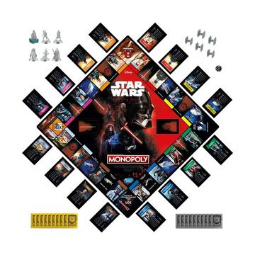 Hasbro Spiel, Brettspiel Monopoly Star Wars: Dunkle Seite der Macht