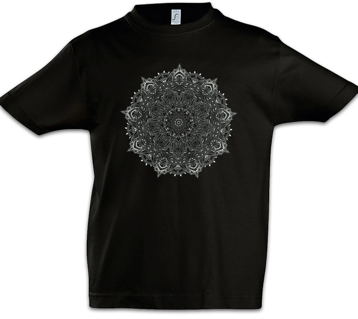 Print-Shirt Mandala I Kinder T-Shirt Shirt Yantra Hinduism Buddhism Buddhismus Om