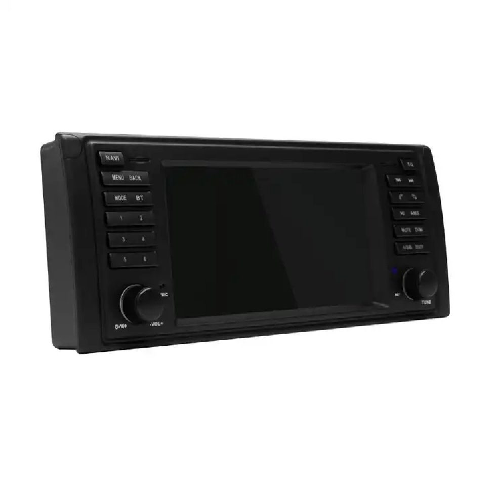 GABITECH 7 Zoll Android 13 Autoradio für BMW 5 Serie E39 E53 X5/M5 CARPLAY Autoradio (FM / AM-Radio, RDS, DAB+ Optional, Kabellos Apple Carplay und Android Auto, Sprachsteuerung)