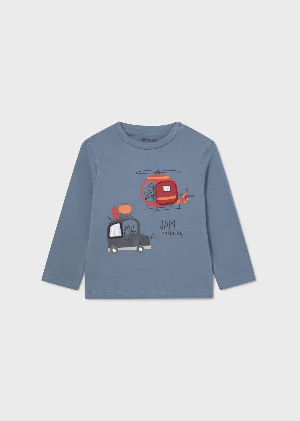 Mayoral Langarmshirt Shirt Interaktiv Fahrzeuge" (203893) günstig online kaufen