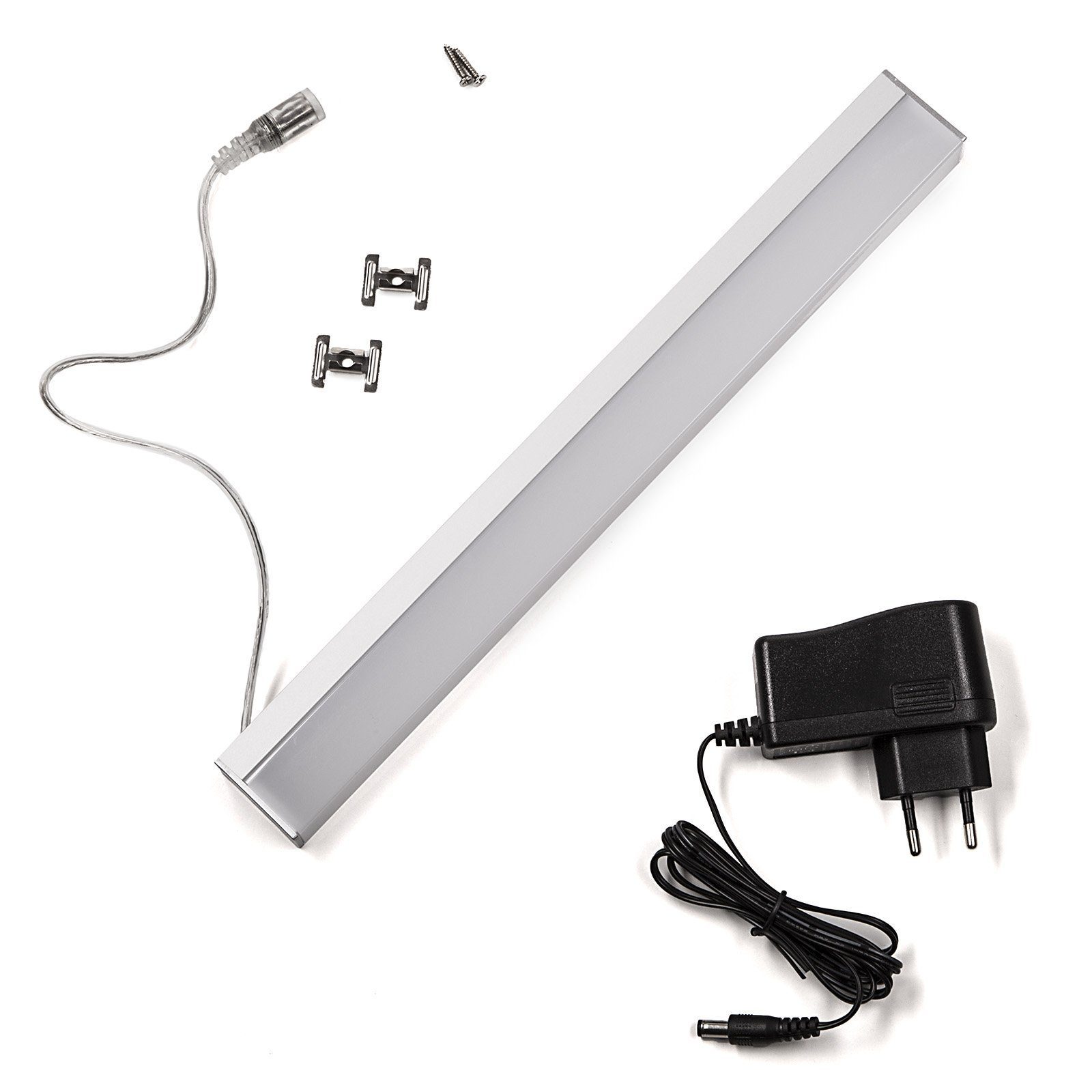 SO-TECH® LED Unterbauleuchte Slim touch LED Unterbauleuchte Küchenleuchte, Oberschrankleuchte mit Berührungssensor 8,5 Watt / 310 mm