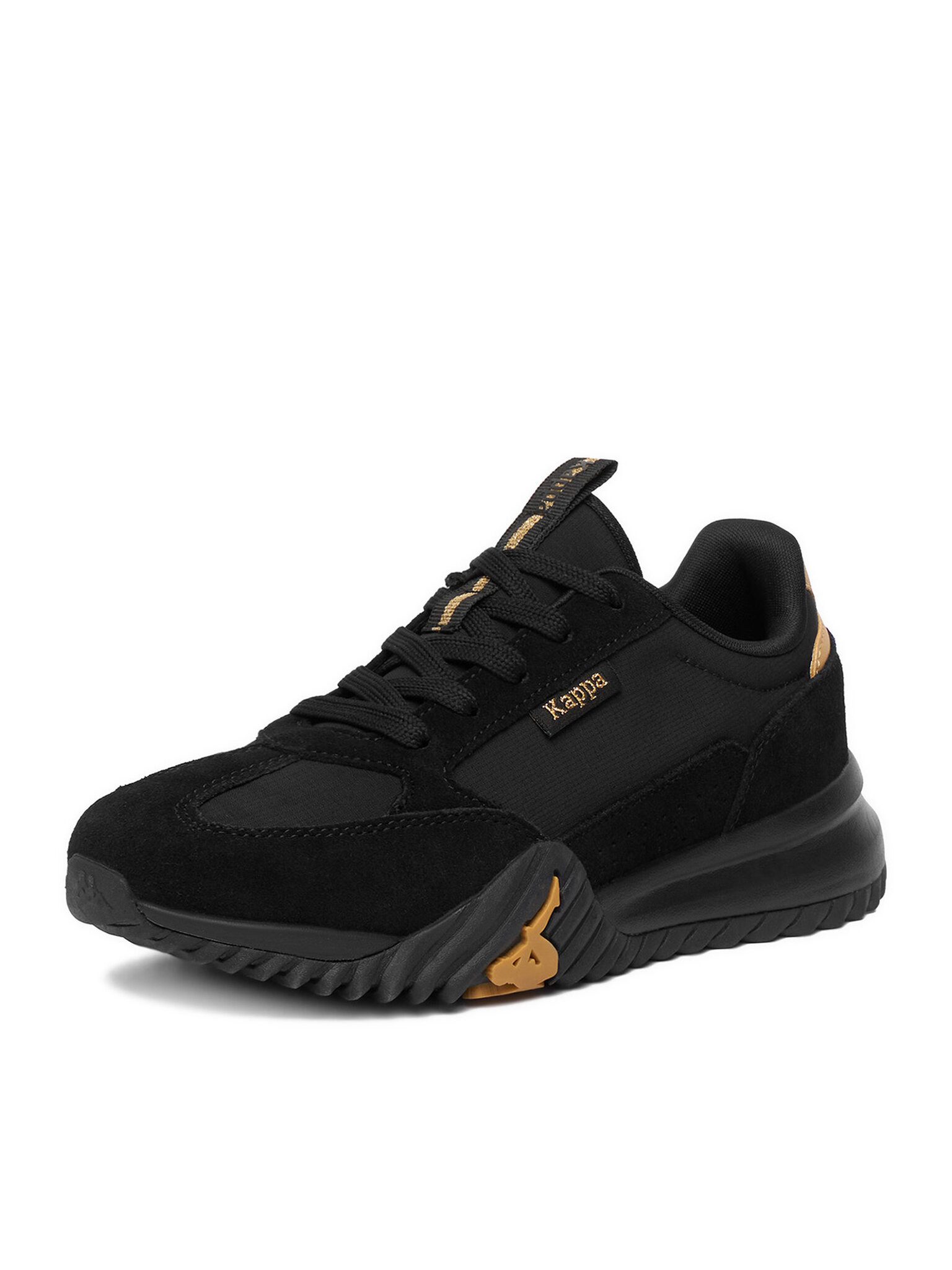 Kappa Kappa Damenschuhe Schwarz, Gold KAPPA-CEO-351P8PW(W) Schwarz Sneaker