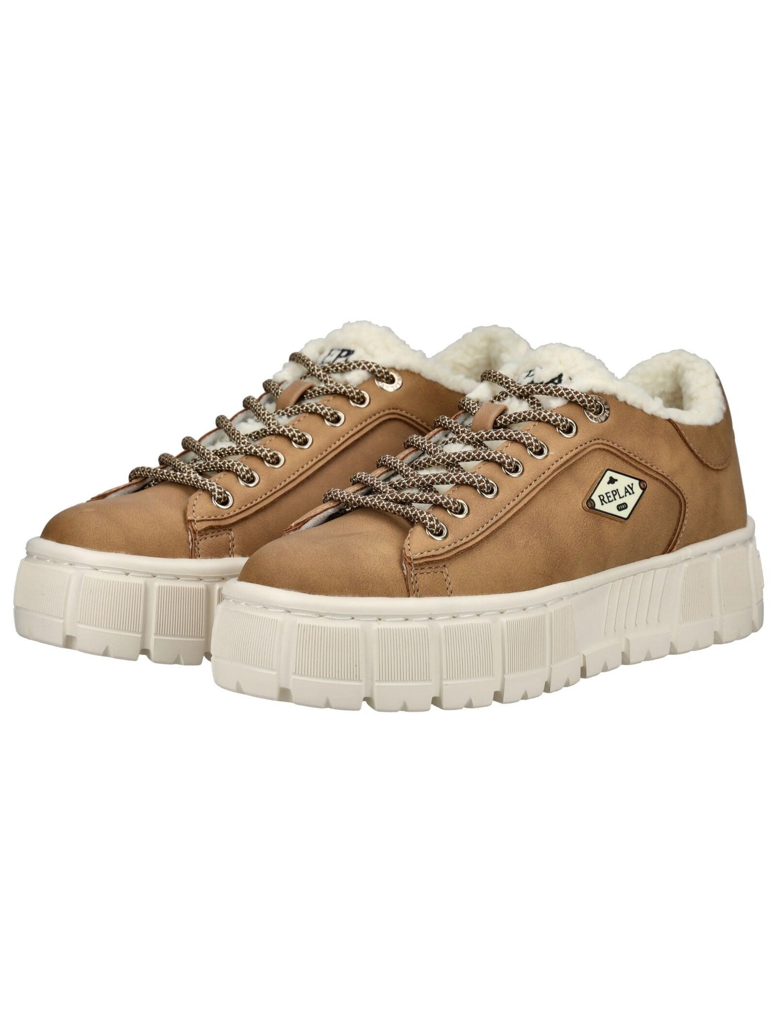 Replay Replay Sneaker Lederimitat Plateausneaker