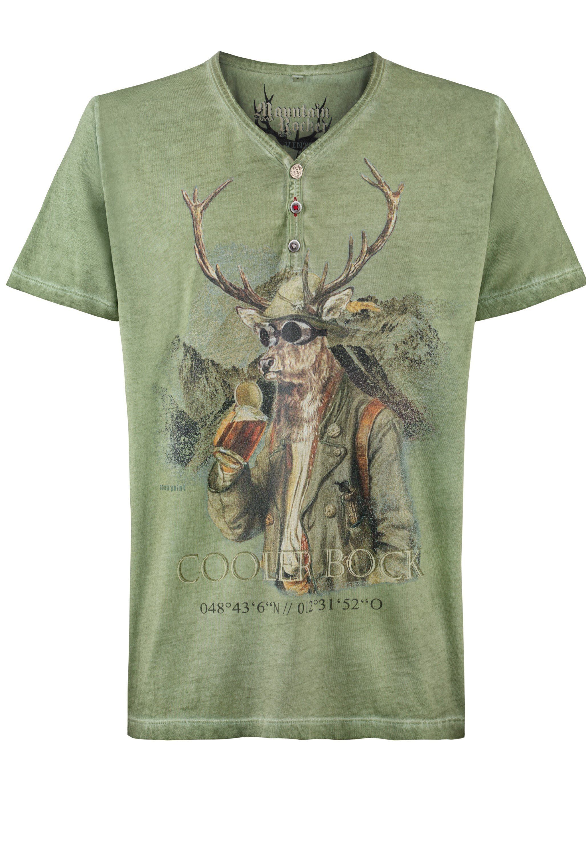 Stockerpoint T-Shirt Cooler Bock grün