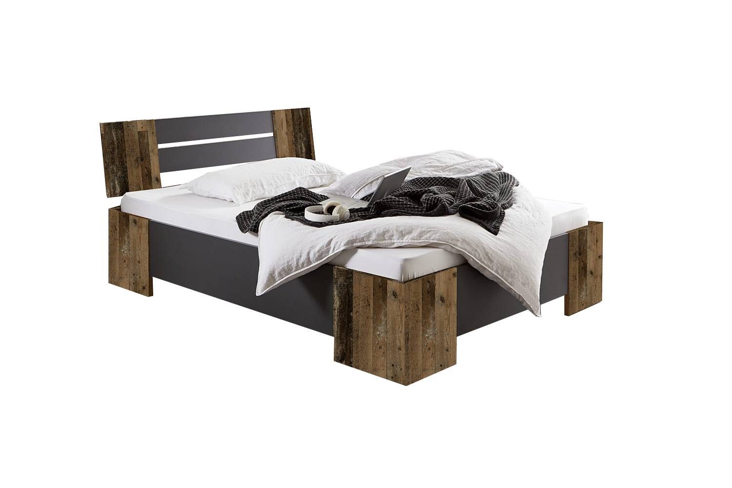 BMG Möbel Futonbett Graz (Bett 140x200 günstig online kaufen