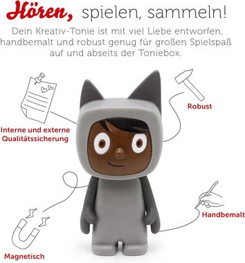 tonies Spielfigur Kreativ-Tonie Anthrazit Dunkelbraun