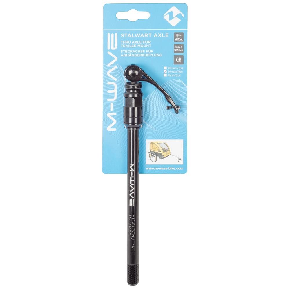 M-Wave Laufrad M-WAVE Steckachse Stalwart Axle Syntace Type  präzise Steckachse P1.0