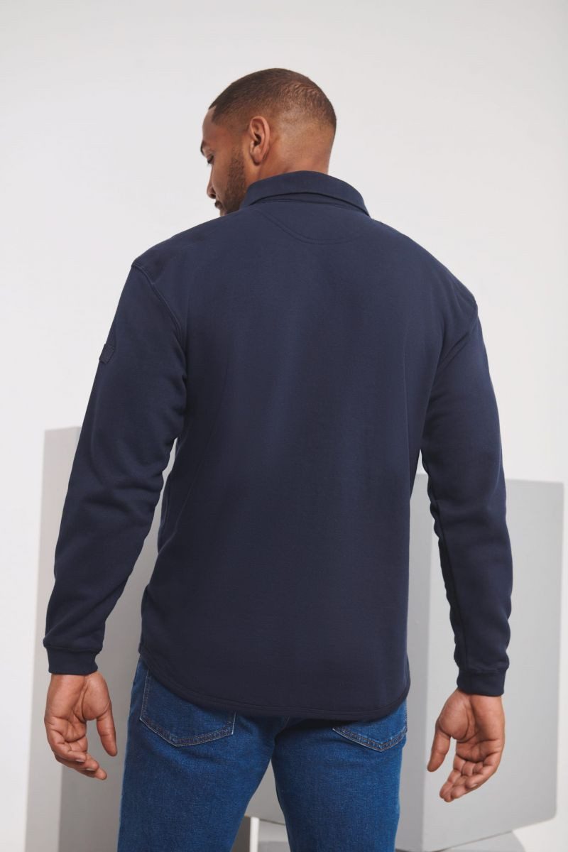 Russell Langarm-Poloshirt Herren Workwear-Poloshirt - Waschbar bis 60 °C - bis 4XL