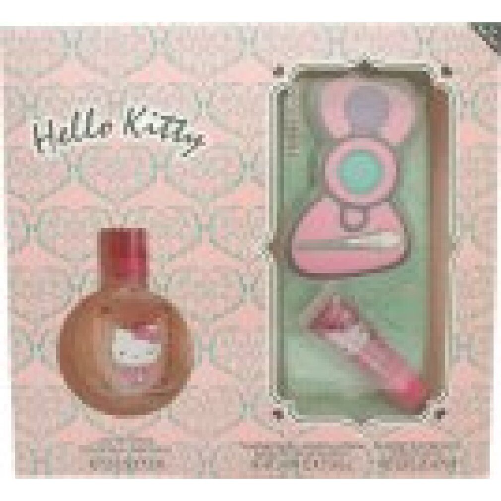 Hello Kitty Eau de Toilette Gift Set EDT + LipGloss + Eyeshadow Palette