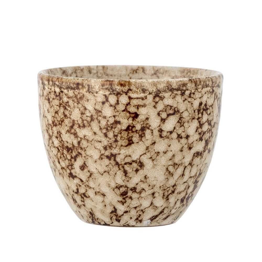 Bloomingville Becher Bloomingville Becher PAULA KLEIN Braun Meliert