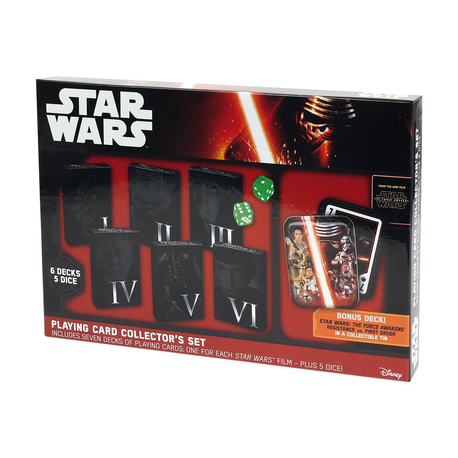 - Spielkarten Set Wars Spiel, Collector's - ASS Star