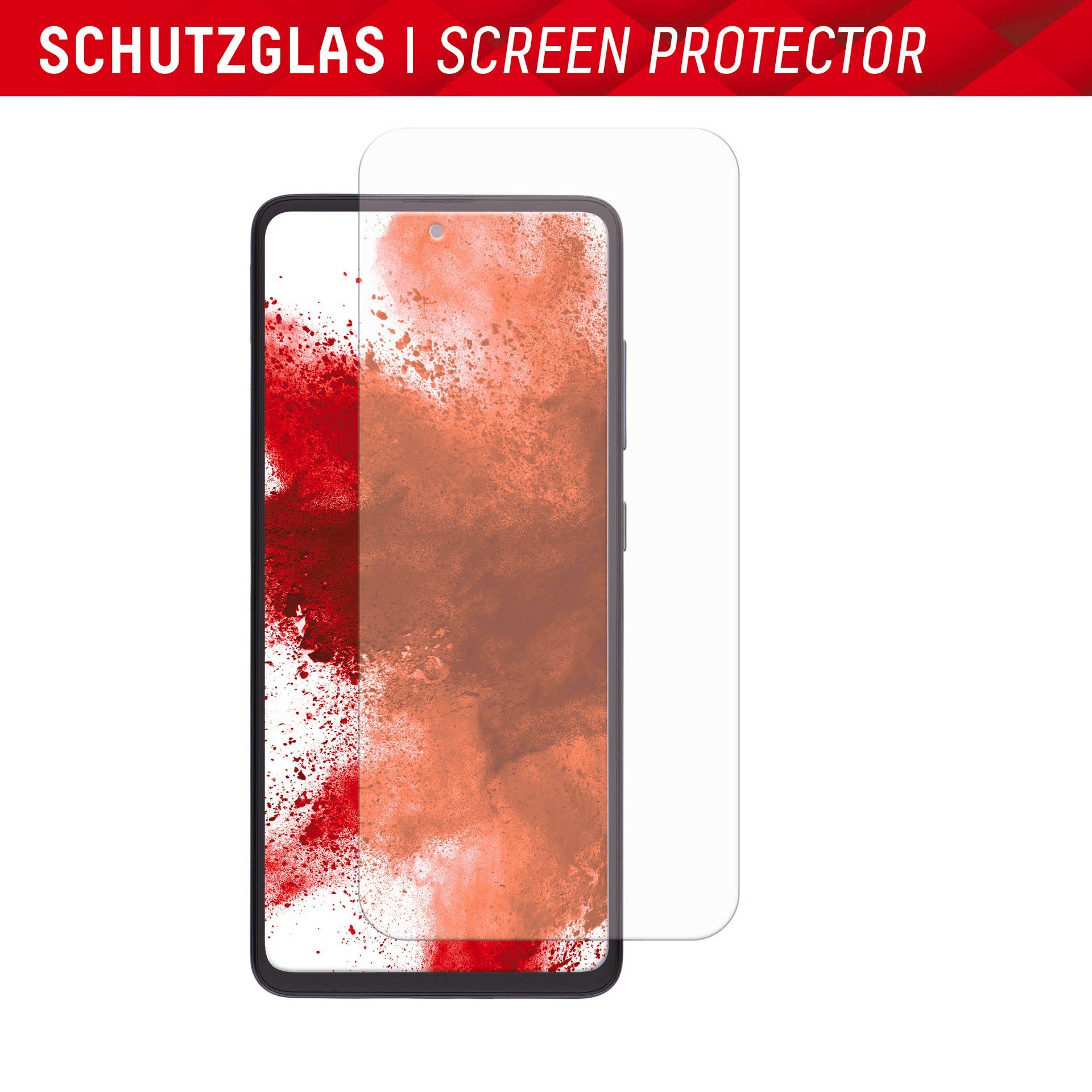 Displex Displayschutzglas Real Glass + Case Set für Samsung Galaxy S23 FE, Schutzglas