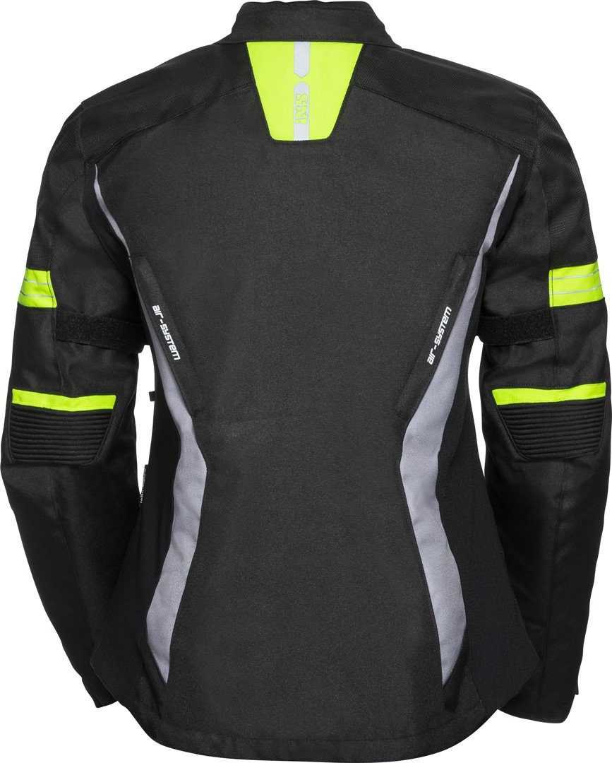 IXS Motorradjacke Sport 5/8-ST Damen Motorrad Textiljacke herausnehmbares Innenfutter,wasserdicht
