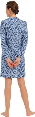 Pastunette Nachthemd Damen Schlafshirt mir langem Arm (1-tlg) Baumwolle