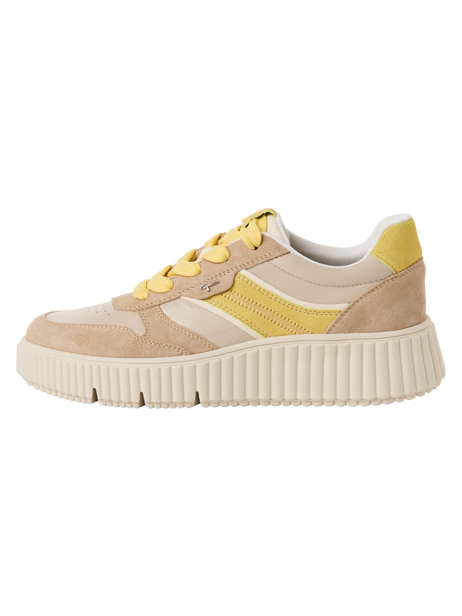 Tamaris COMF.Lin+TOUCH mit Schnürsenkel kein Absatz Sneaker COMF.Lin – Bild 4 von 5