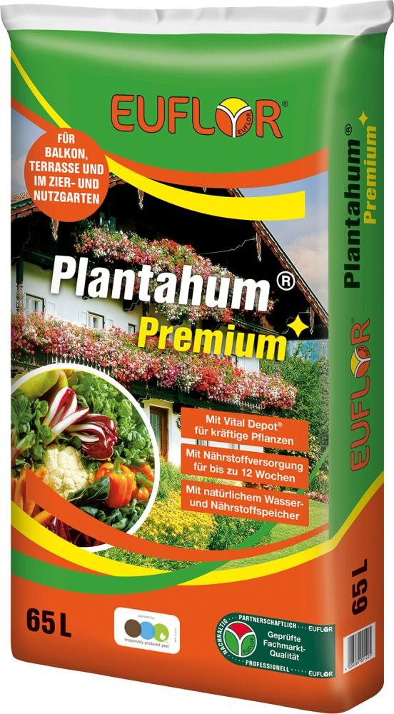 Gartenpflege-Set Plantahum Premium 65 l torffrei
