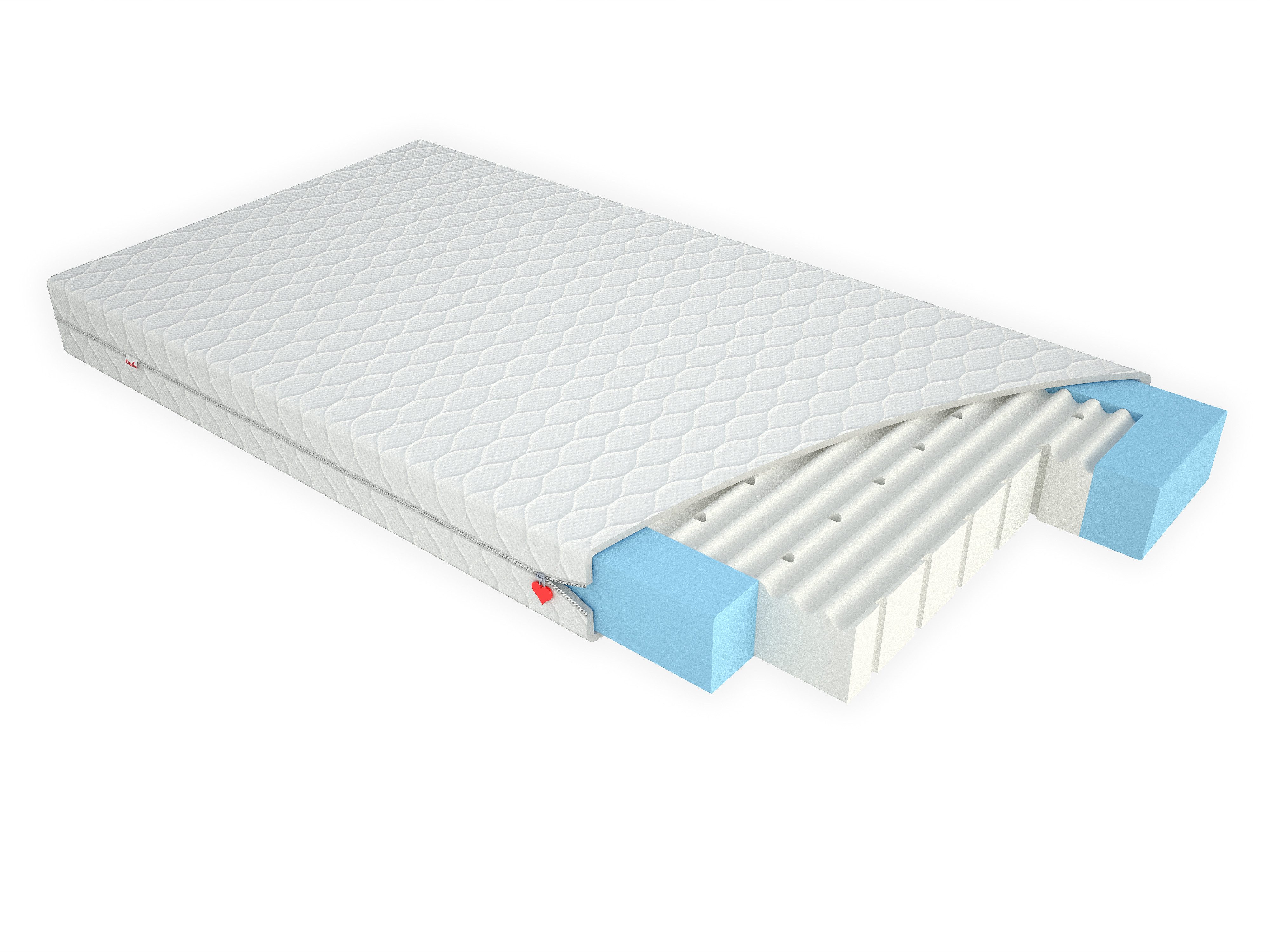 Babymatratze Mariella-Hygienica®, Paradies, 9.5 cm hoch, sichere & getestete Babymatratze nach DIN-Norm