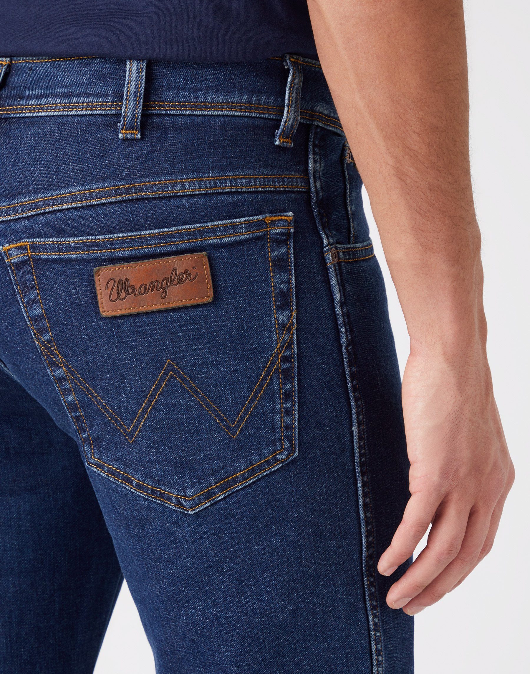 Wrangler 5-Pocket-Jeans WRANGLER TEXAS darkstone W12133009 – Bild 4 von 5