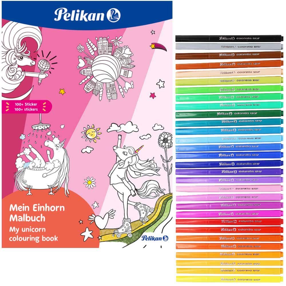 Pelikan Lernspielzeug Pelikan Malbuch Einhorn mit günstig online kaufen