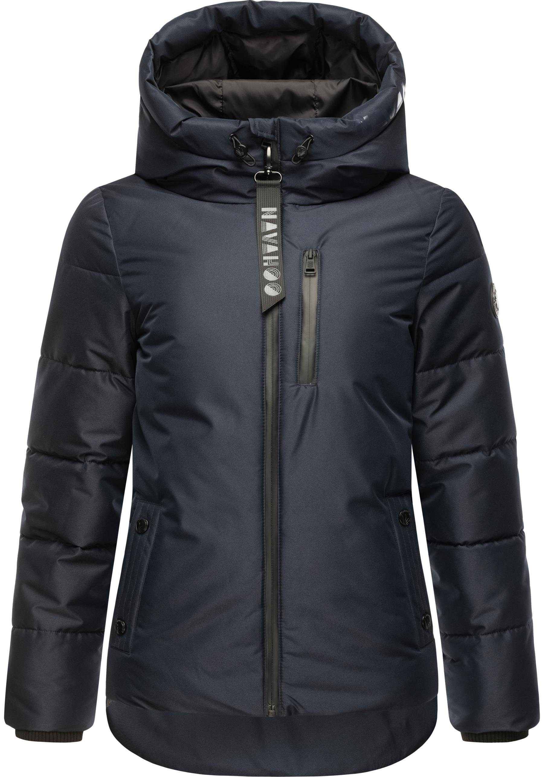 Navahoo Steppjacke Krümelein stylische Damen Winterjacke mit dezenter Steppung