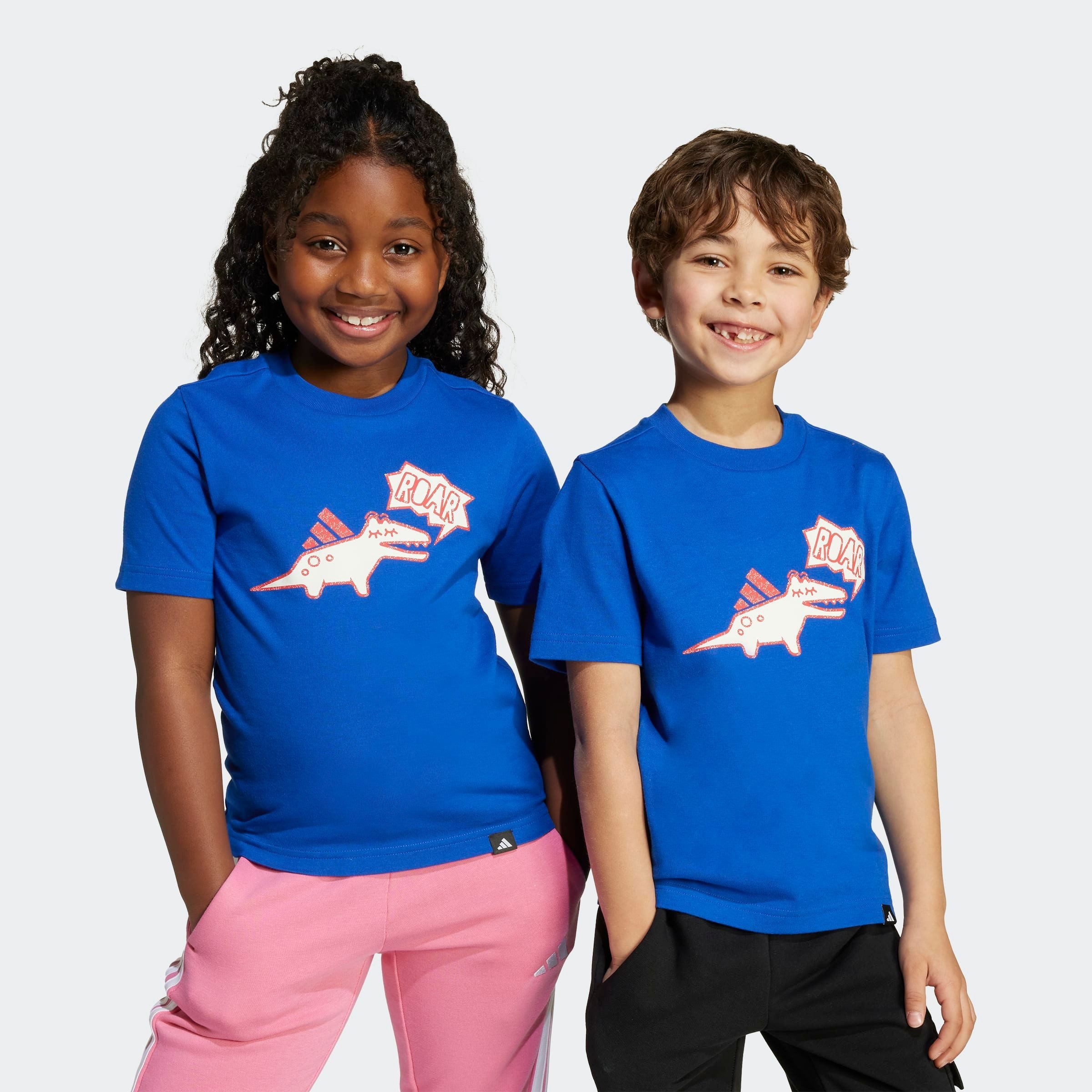adidas Sportswear T-Shirt ADIRAPTOR GRAPHIC KINDER für Kinder, sportlicher Stil, mit auffälliger Grafik, pflegeleicht