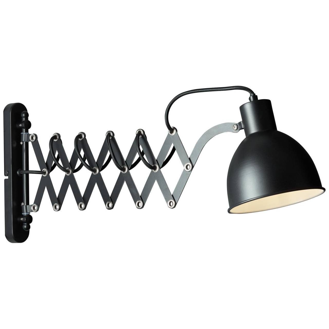 40W, geeignet Lampe matt Wandleuchte Brilliant E14, Sandra D45, f Wandleuchte 2, schwarz 2 Sandra 1x