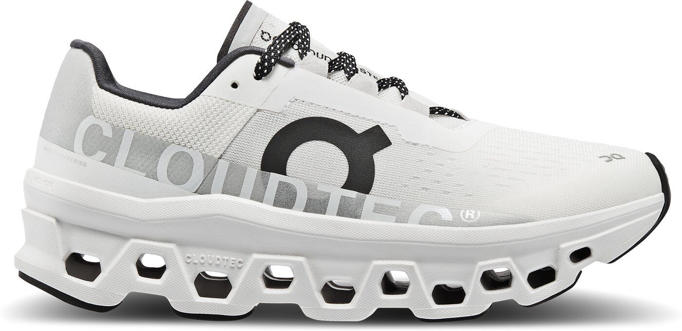 ON RUNNING Cloudmonster UNDYED-WHITE / WHITE Laufschuh