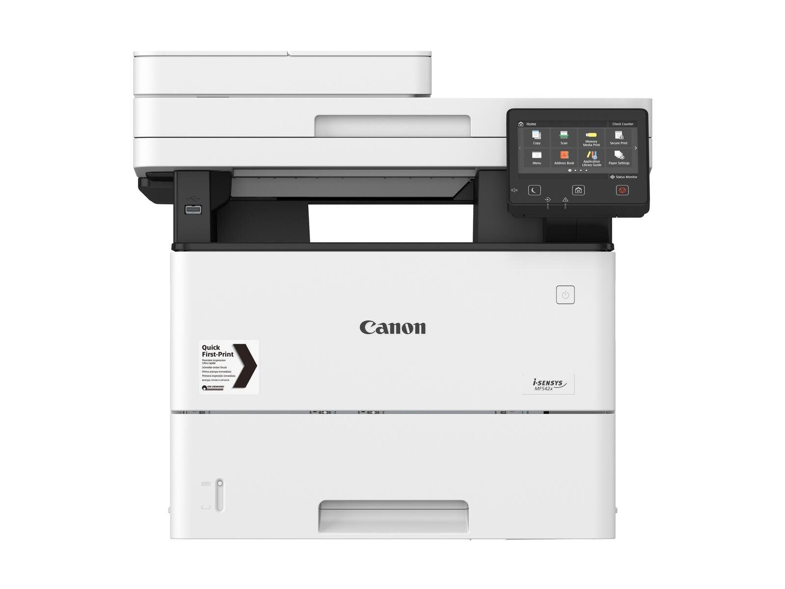 Canon i-SENSYS MF542x 3-in-1 S/W-Laserdrucker Multifunktionsdrucker, (WLAN ( WiFi)