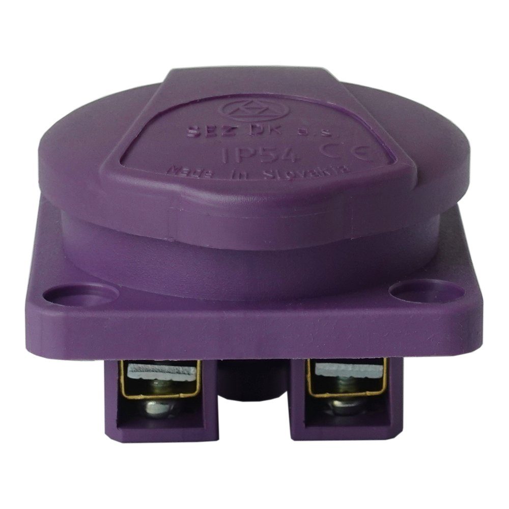 SEZ Steckdose Einbausteckdose gerade 48V 10A 2P IP54 Steckdose, 1-St.