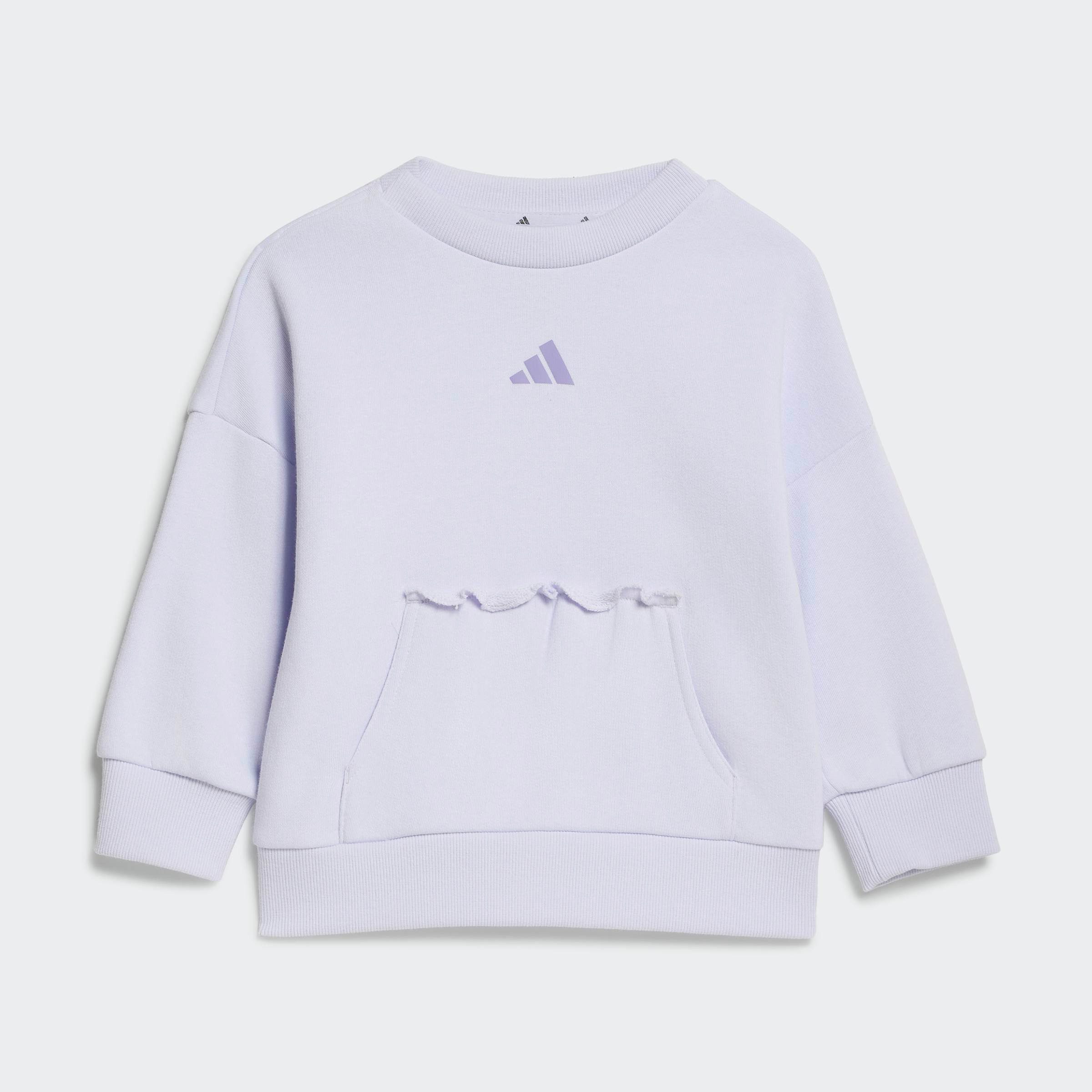 adidas Sportswear Trainingsanzug INF SWTP SET (2-tlg), für Babys, zweiteiliges Set, mit sportlichem Stil, aus Baumwolle