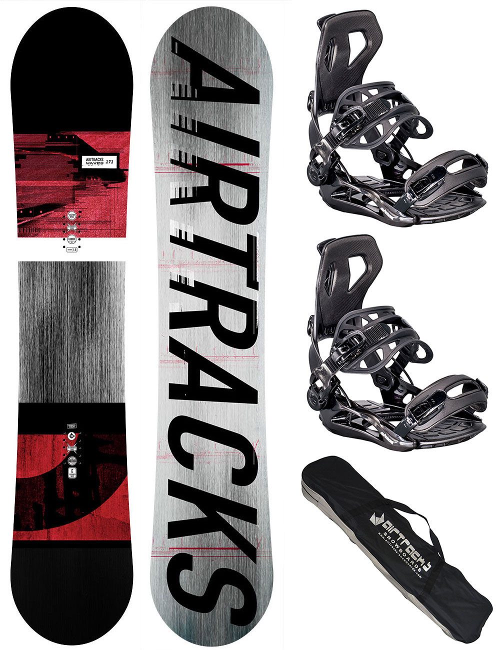 Snowboard Snowboard Set Waves Wide Camber »Mod. 25/26