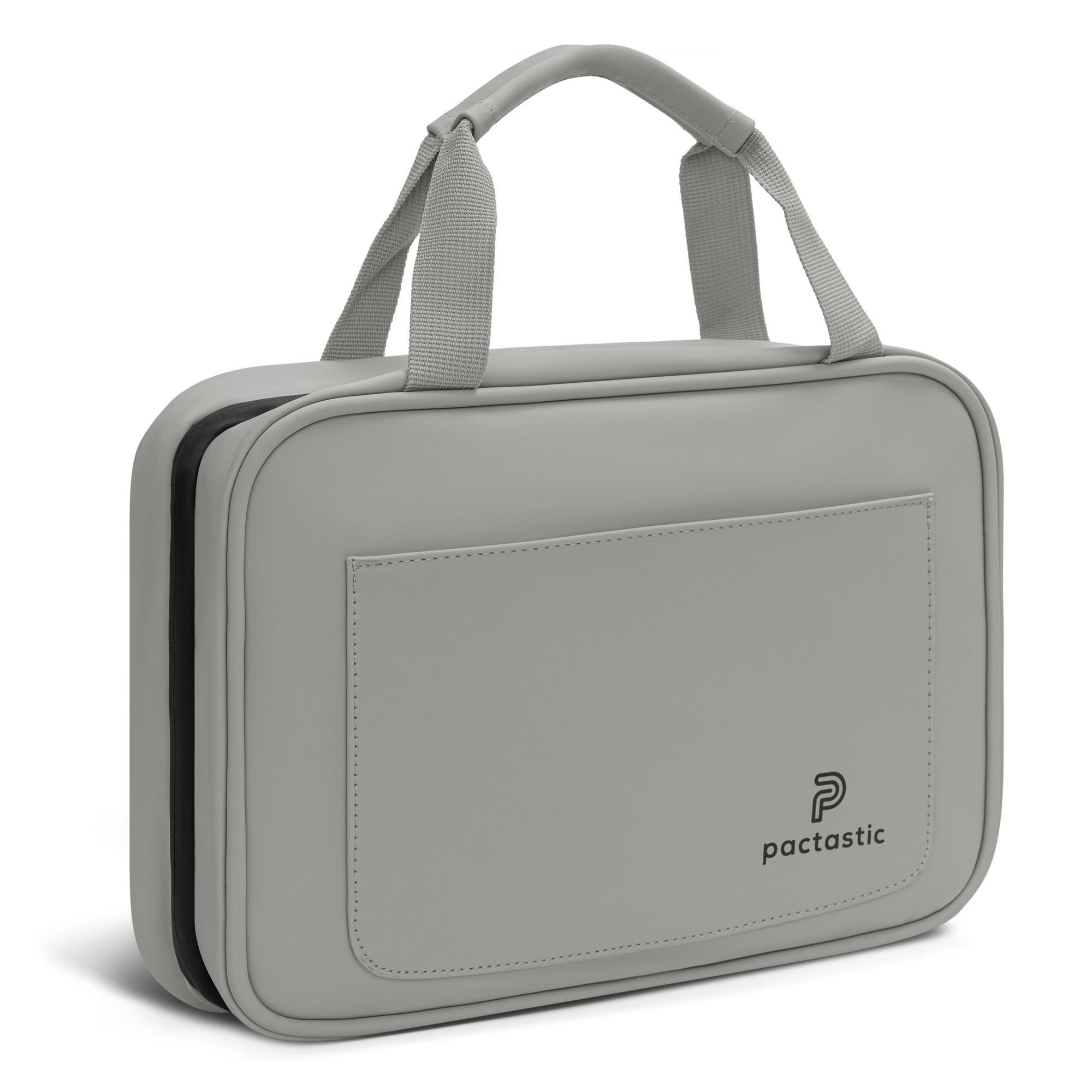 Pactastic Tech-Material Urban Kulturbeutel Veganes Collection, grey