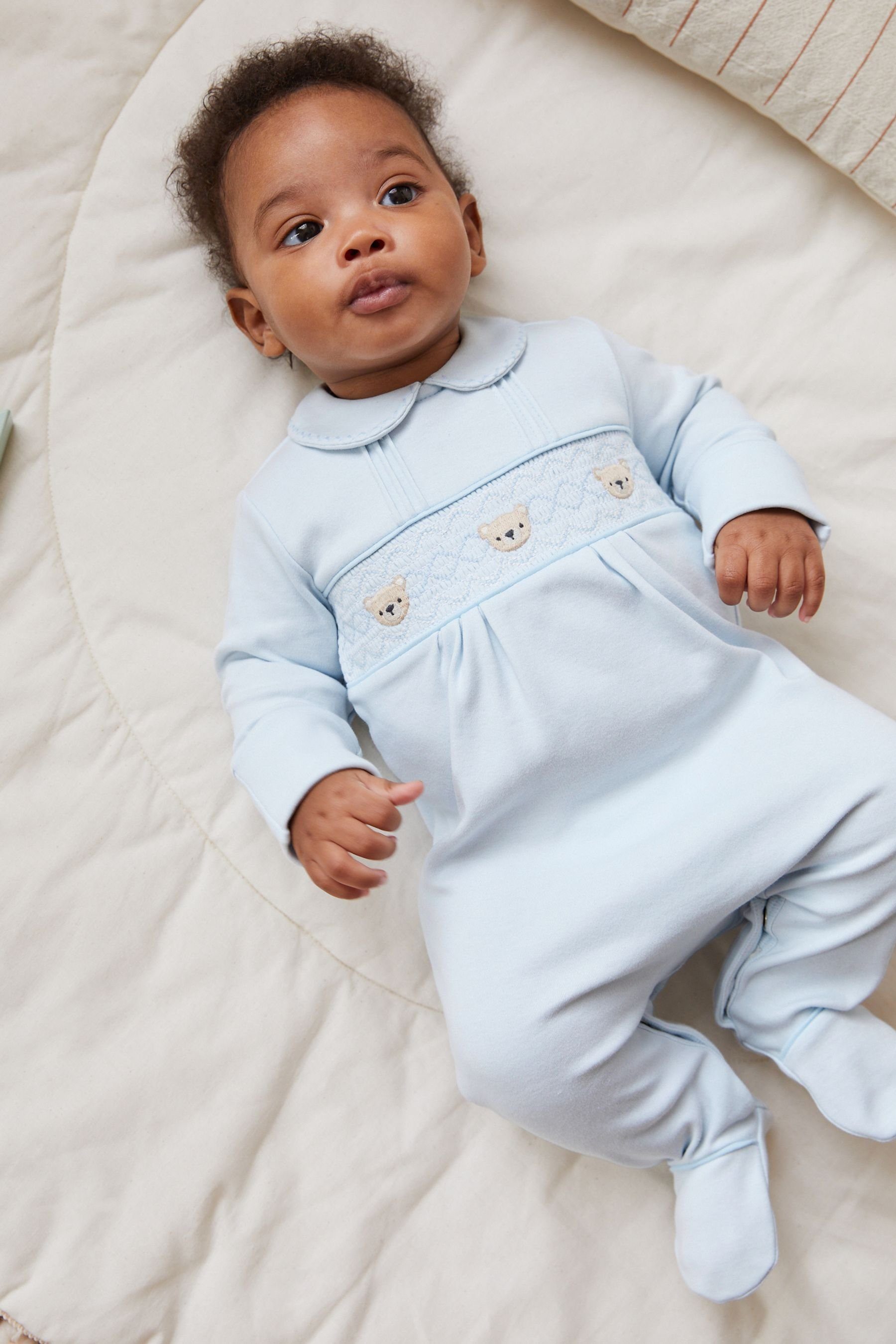 Kragen Schlafoverall Baby-Schlafanzug (1-tlg) mit Next