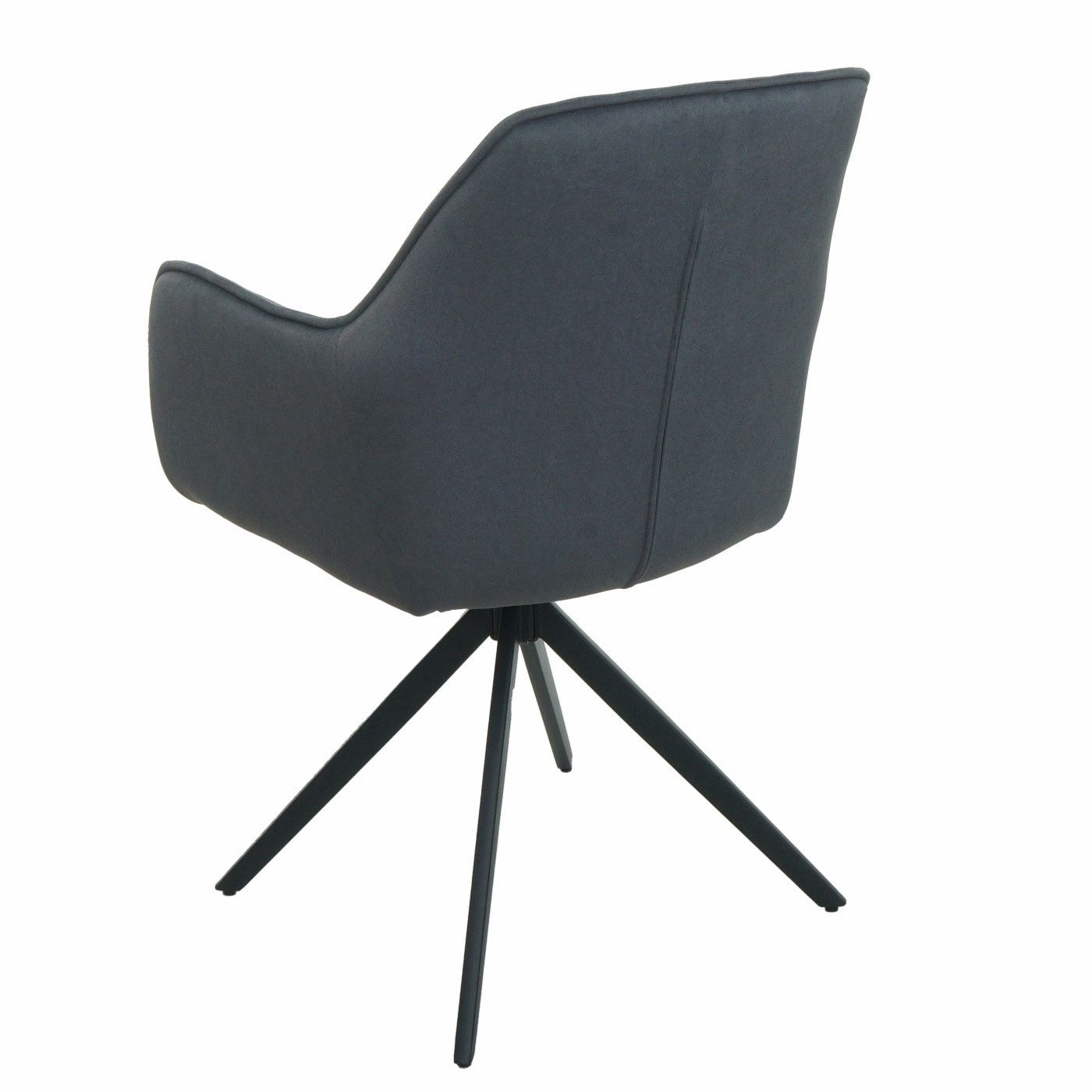 Endo-Moebel Essgruppe Essgruppe Esstisch ausziehbar 130/210cm 6 Stühlen Set Textil Samt, (7-tlg) – Bild 5 von 5