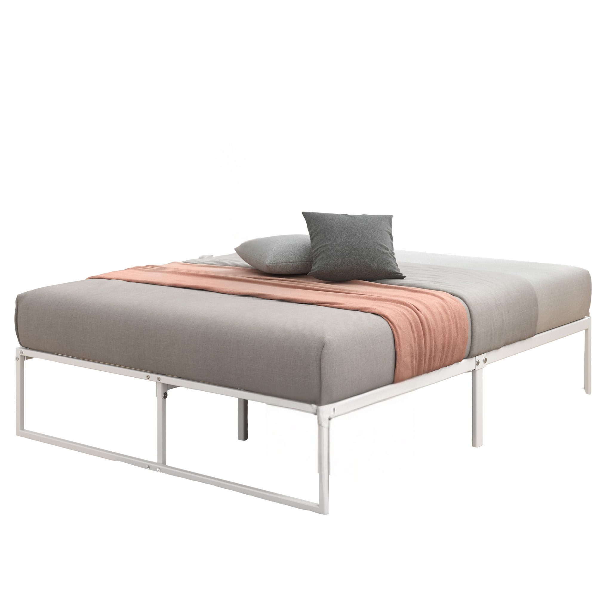 ZINUS Bettgestell Lorelei, moderner Bettrahmen mit integriertem Lattenrost, günstig online kaufen