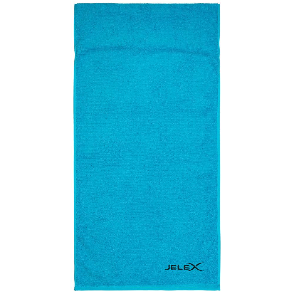 Sporthandtuch "100FIT" Fitness Handtuch mit Zip-Tasche
