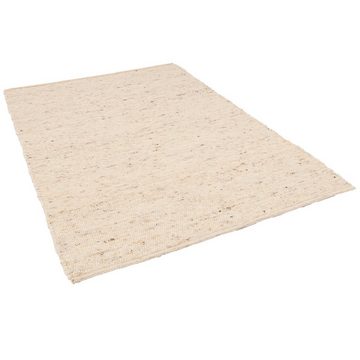 Wollteppich Natur Teppich Wolle Nelson Meliert, Pergamon, Rechteckig, Höhe: 16 mm