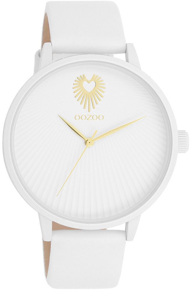 OOZOO Quarzuhr C11343, Armbanduhr, Damenuhr, Lederarmband, analog günstig online kaufen