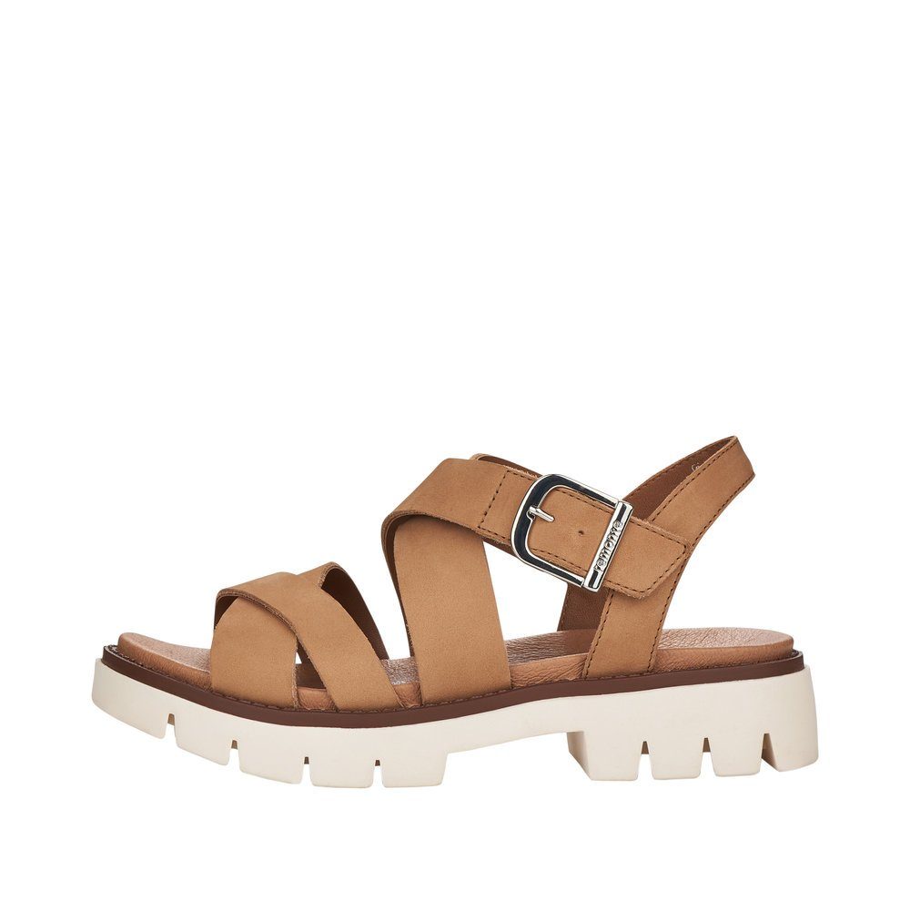 Sandale D7951-60 Remonte beige Sandalette Damen Remonte