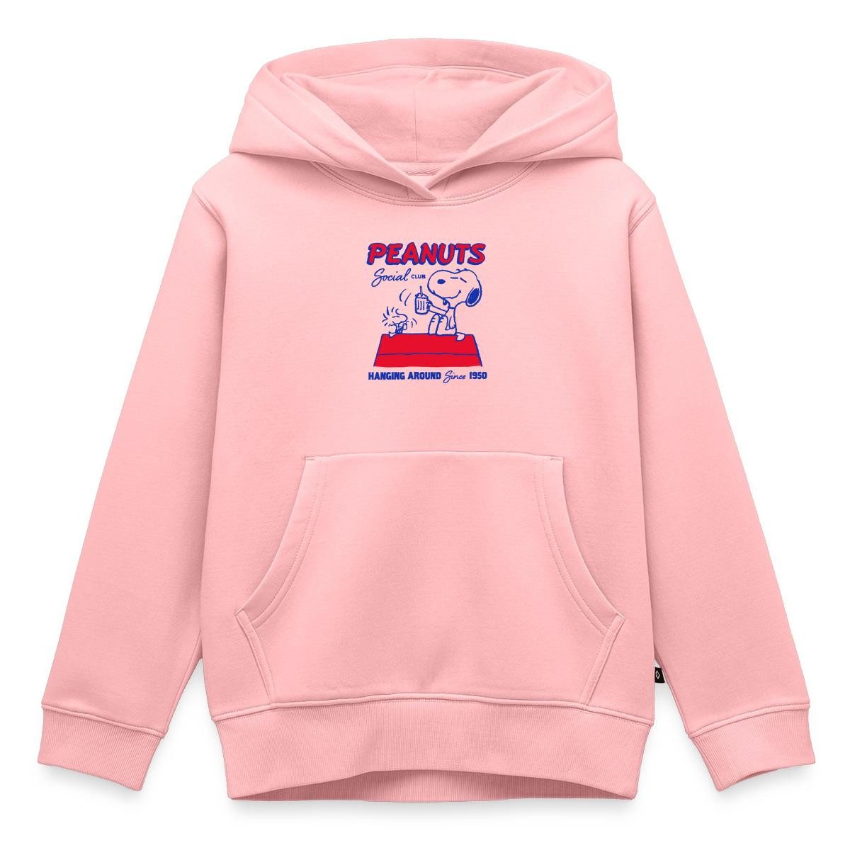 Spreadshirt Hoodie Peanuts Snoopy Woodstock Social Club Since 1950 Kinder Premium Hoodie (1-tlg)