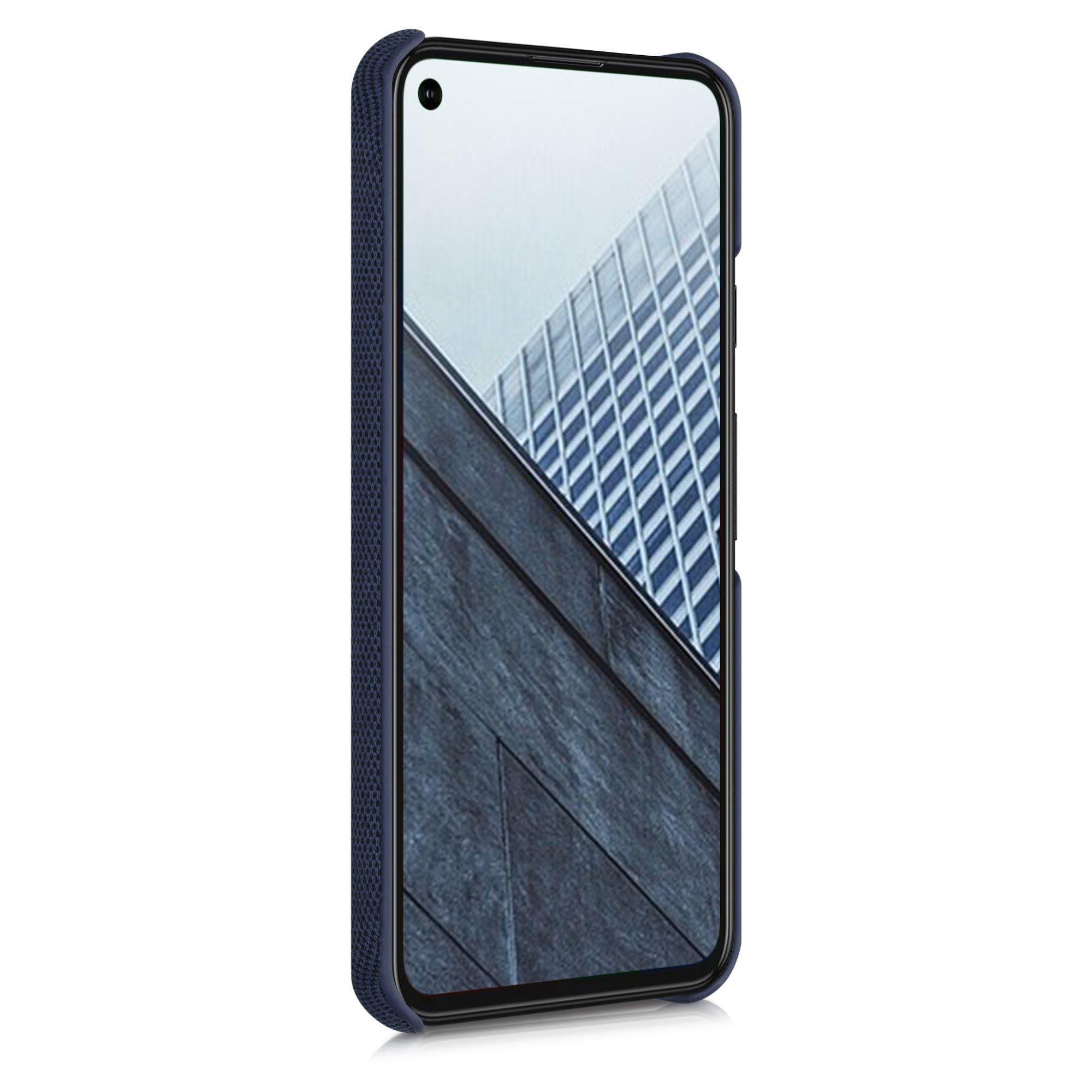 kwmobile Handyhülle kwmobile Schutzhülle kompatibel mit Google Pixel 5 - Hülle - Stoff, Hülle für Google Pixel 5 - Stoff Cover Case im Design
