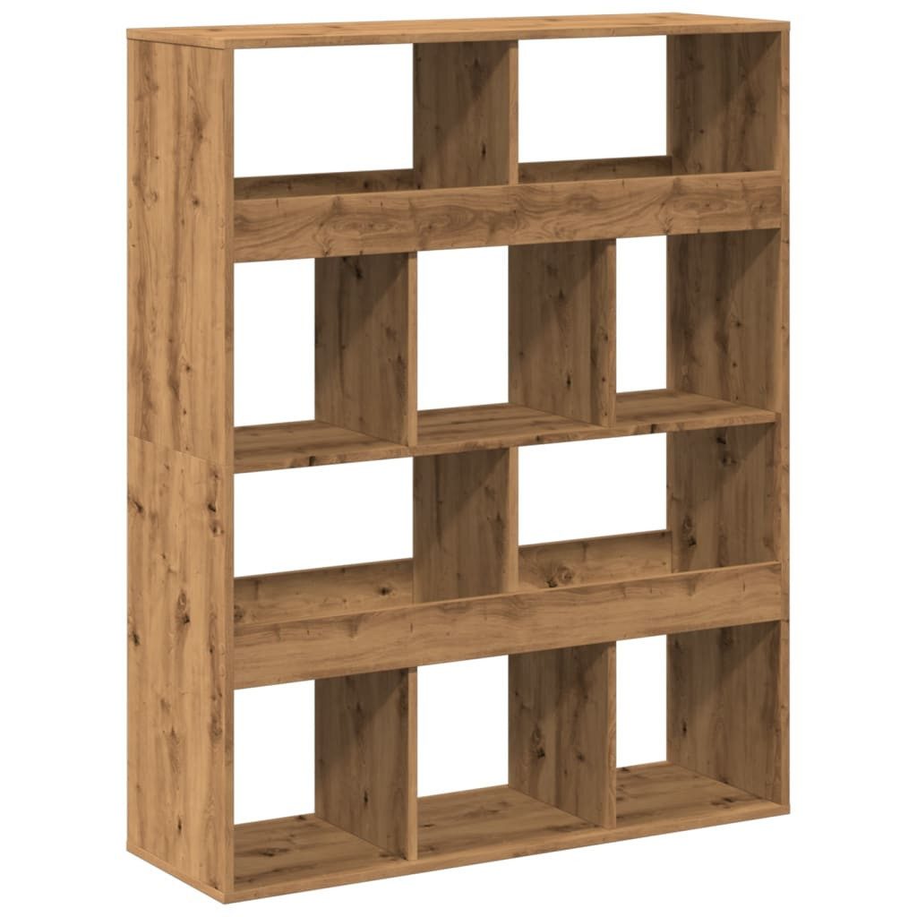 vidaXL Bücherregal Raumteiler Artisan-Eiche 100x33x125,5 cm günstig online kaufen