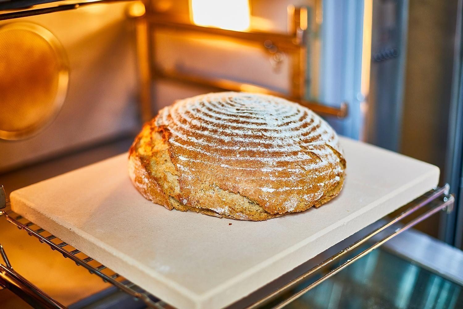 Birkmann Backstein LAIB & SEELE, 40 x 30 cm, Braun, Handwäsche, Schamotte, (1-St), temperaturbeständig bis 1000 °C