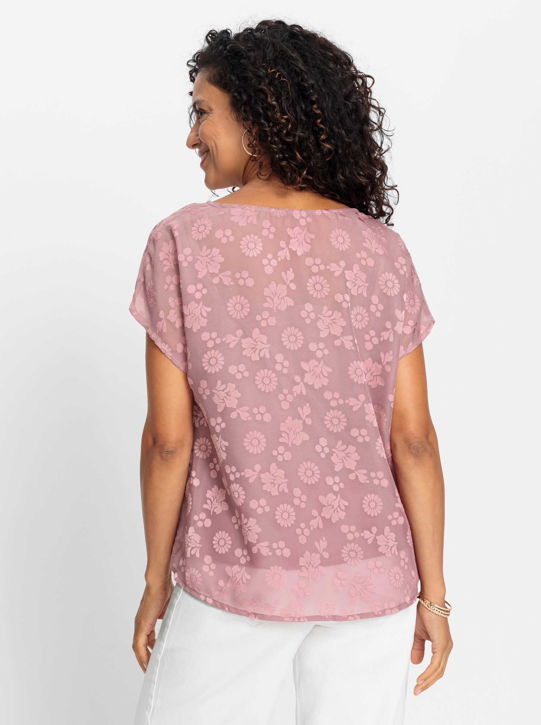 Witt Klassische Bluse Schlupfbluse Kurzarm günstig online kaufen